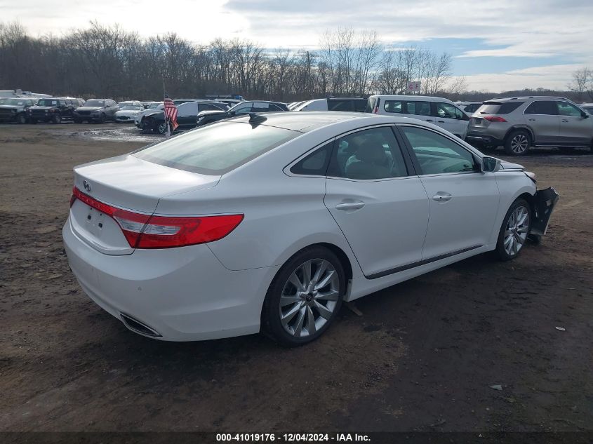 VIN KMHFH4JG0DA262442 2013 Hyundai Azera no.4