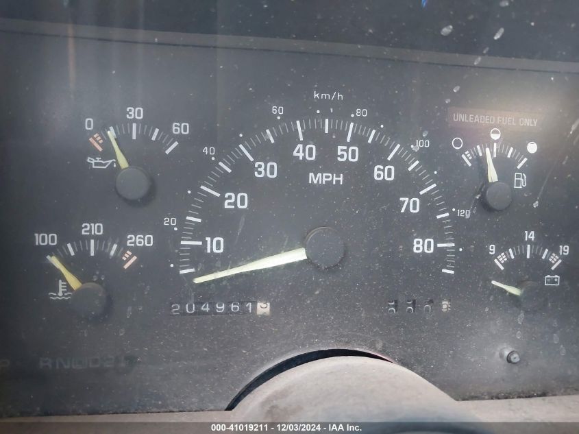 1992 GMC Sierra K1500 VIN: 2GTEK19K3N1515726 Lot: 41019211