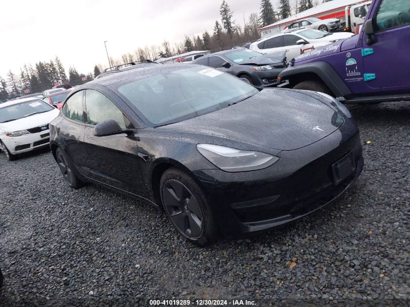 VIN 5YJ3E1EA8MF875503 2021 TESLA MODEL 3 no.1