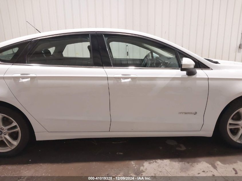 VIN 3FA6P0LU1JR285044 2018 Ford Fusion, Hybrid SE no.14