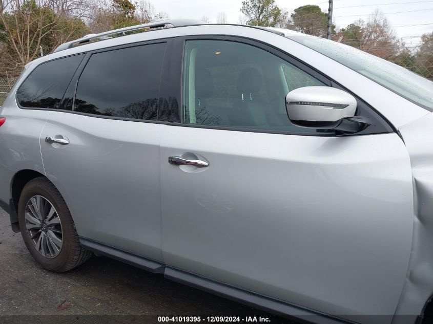 2017 Nissan Pathfinder S VIN: 5N1DR2MN7HC622433 Lot: 41019395