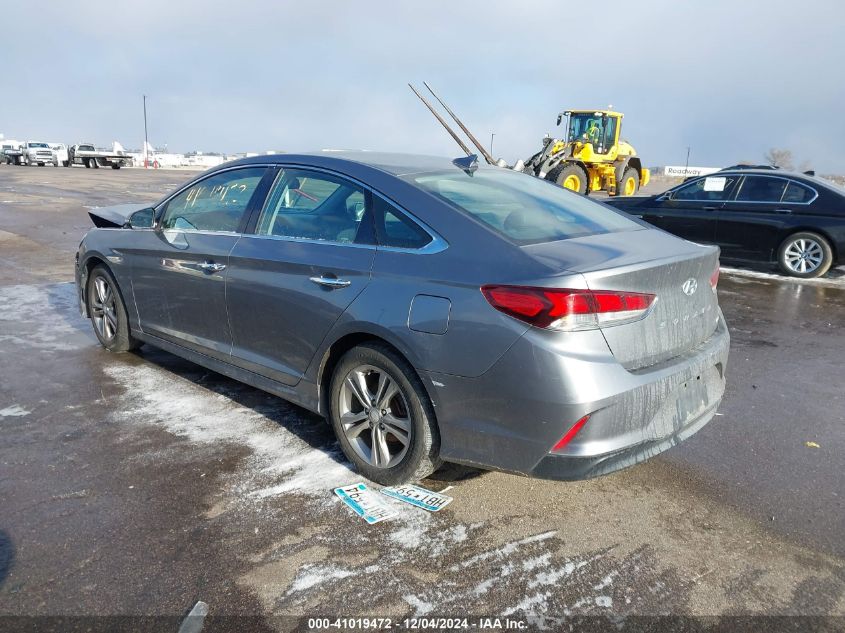 VIN 5NPE34AF3JH687342 2018 Hyundai Sonata, Limited no.3