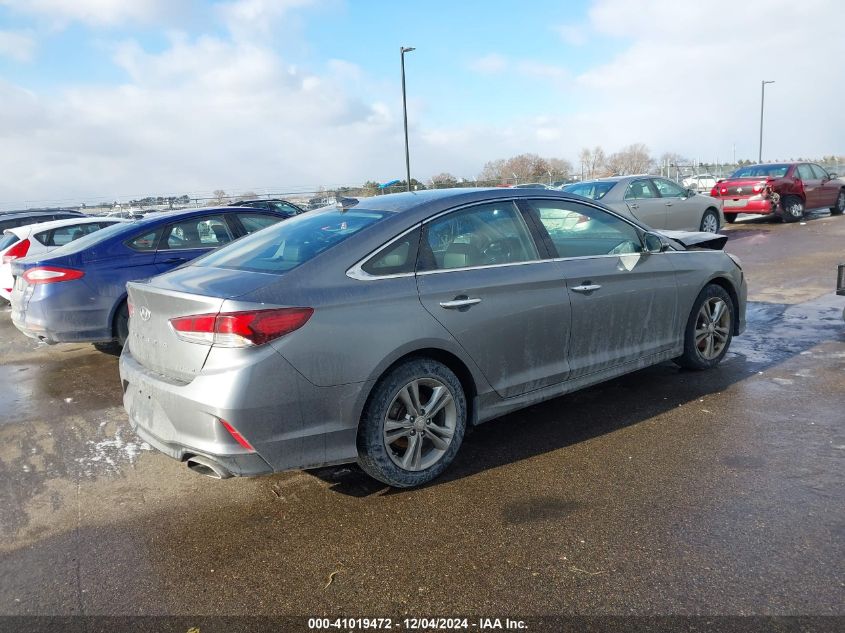 VIN 5NPE34AF3JH687342 2018 Hyundai Sonata, Limited no.4