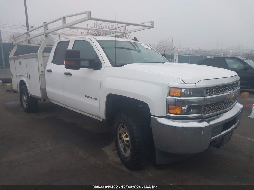 2019 CHEVROLET SILVERADO 2500HD VIN: 2GB2CREG5K1215881