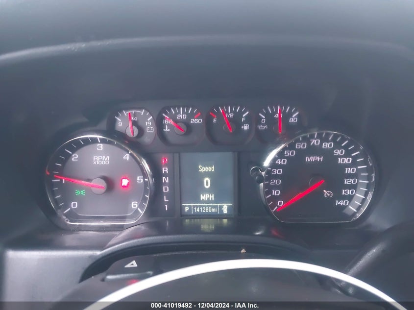 2019 CHEVROLET SILVERADO 2500HD VIN: 2GB2CREG5K1215881