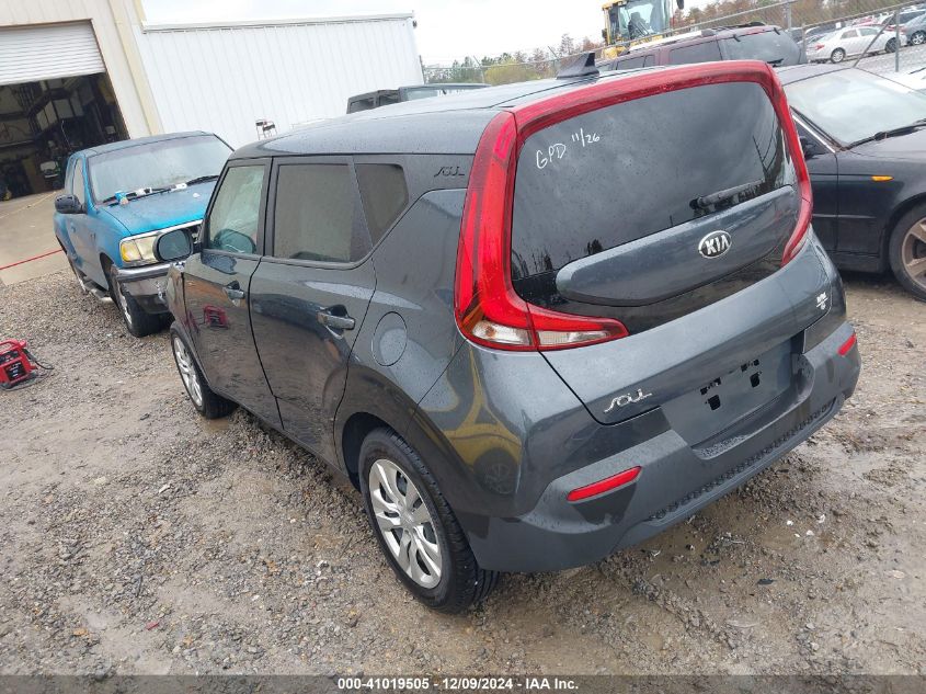 VIN KNDJ23AU3L7107881 2020 KIA SOUL no.3