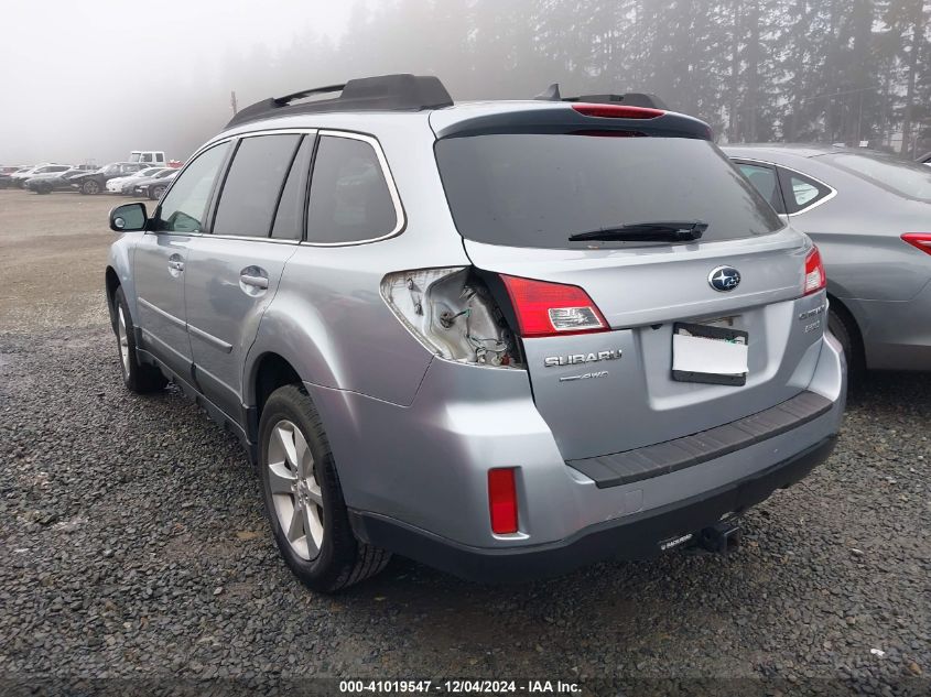 VIN 4S4BRBNC9E3249170 2014 Subaru Outback, 2.5I Lim... no.3