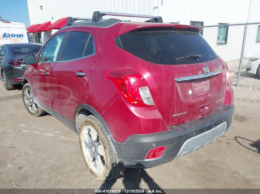 VIN KL4CJDSBXEB669446 2014 Buick Encore, Premium no.3