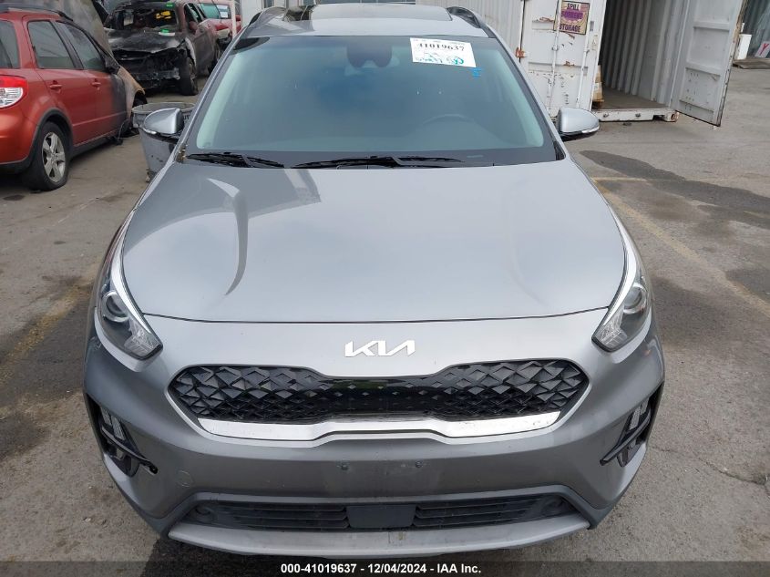 2022 Kia Niro Touring Se VIN: KNDCC3LC3N5537175 Lot: 41019637