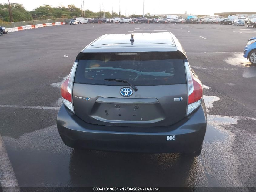 2015 Toyota Prius C Four/One/Three/Two VIN: JTDKDTB3XF1092565 Lot: 41019661