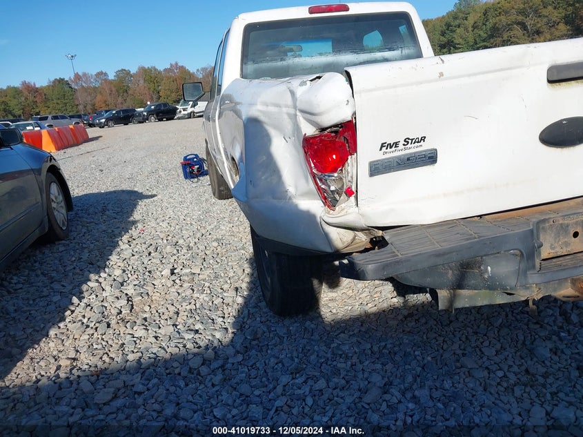 2010 FORD RANGER VIN: 1FTKR1EE7APA16407