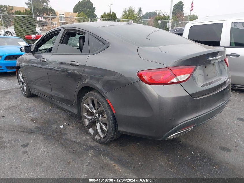 Vin: 1c3cccbg8fn515103, lot: 41509694, chrysler 200 s 20153