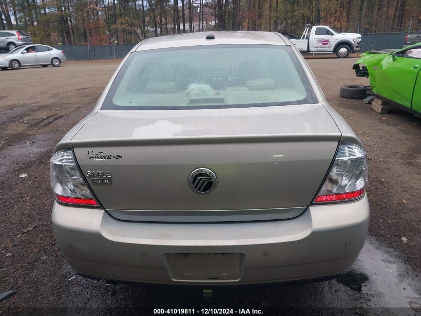 2009 Mercury Sable Premier VIN: 1MEHM42W89G633073 Lot: 41019811