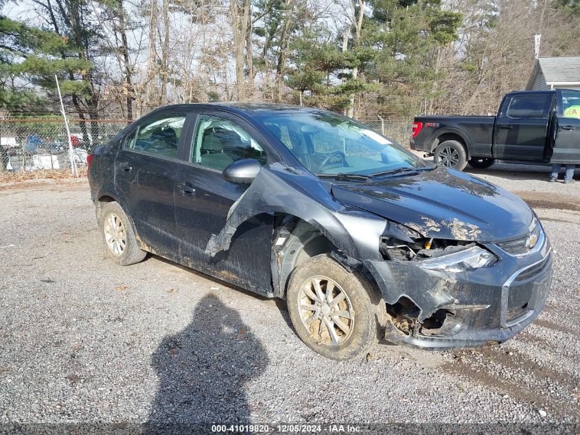 VIN 1G1JD5SG8H4137314 2017 Chevrolet Sonic, Lt Auto no.1