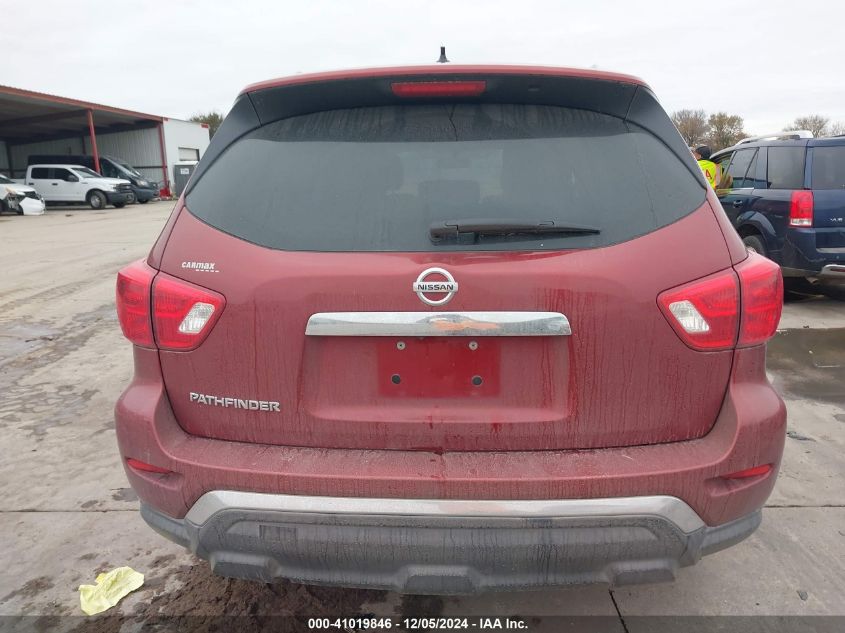 2017 Nissan Pathfinder S VIN: 5N1DR2MN0HC643351 Lot: 41019846