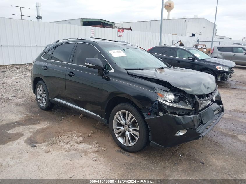 VIN 2T2ZK1BAXDC097275 2013 Lexus RX, 350 no.1