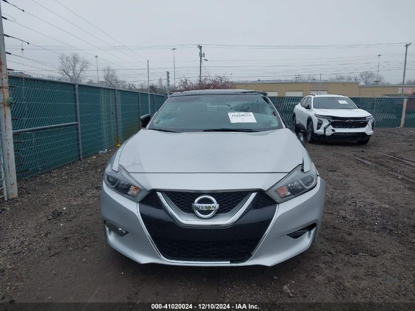 2016 Nissan Maxima VIN: JN4AA6APXGC432111 Lot: 41020024