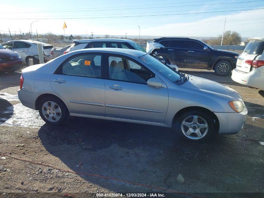 2006 Kia Spectra Ex/Lx/Sx VIN: KNAFE121865236363 Lot: 41020074