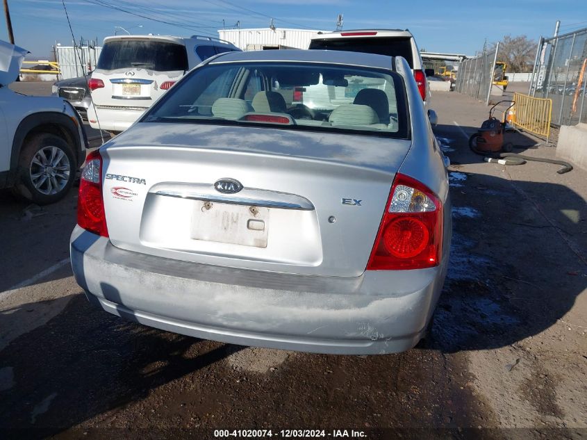 2006 Kia Spectra Ex/Lx/Sx VIN: KNAFE121865236363 Lot: 41020074