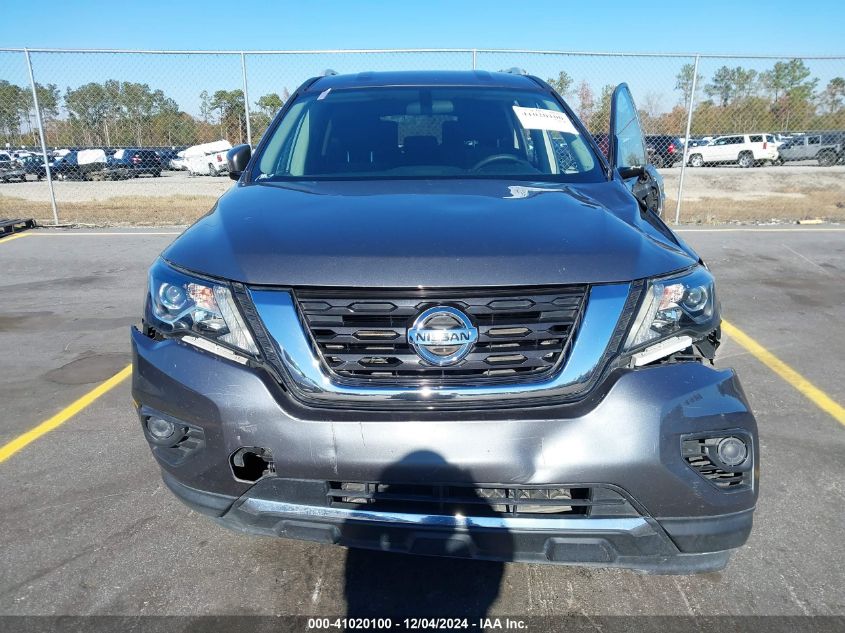 2020 Nissan Pathfinder S 2Wd VIN: 5N1DR2AN7LC587146 Lot: 41020100