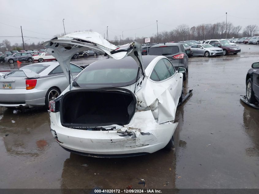 2020 Tesla Model 3 Long Range Dual Motor All-Wheel Drive VIN: 5YJ3E1EBXLF637627 Lot: 41020172