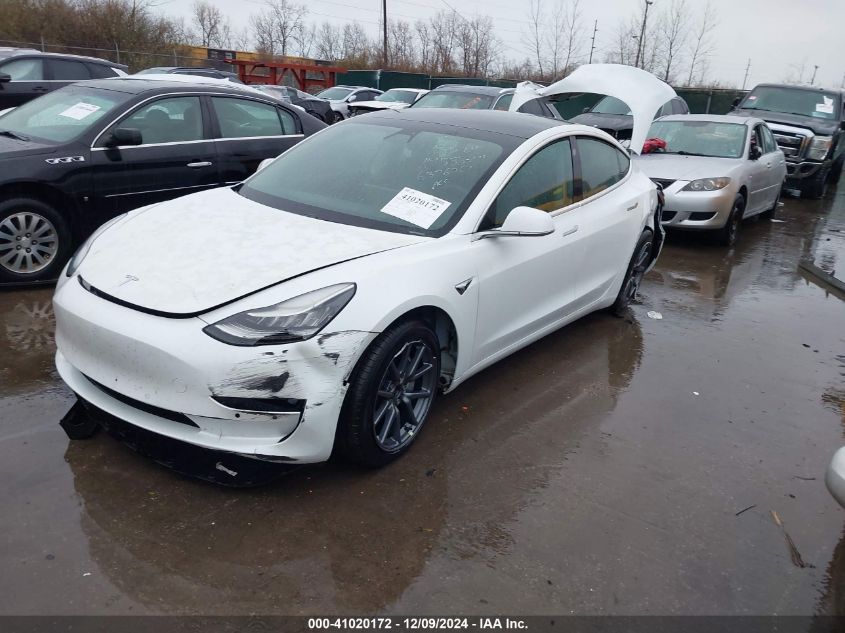 2020 TESLA MODEL 3 VIN: 5YJ3E1EBXLF637627