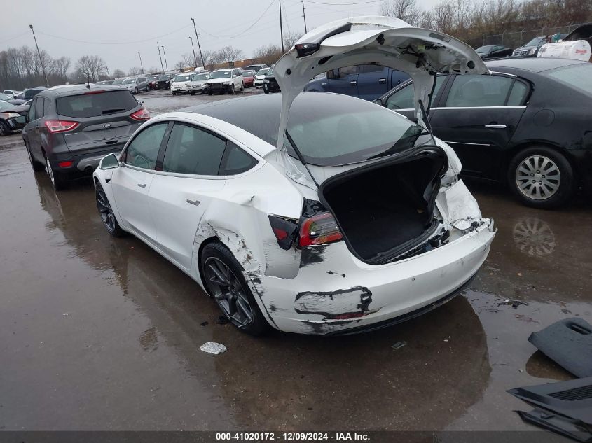 2020 TESLA MODEL 3 VIN: 5YJ3E1EBXLF637627