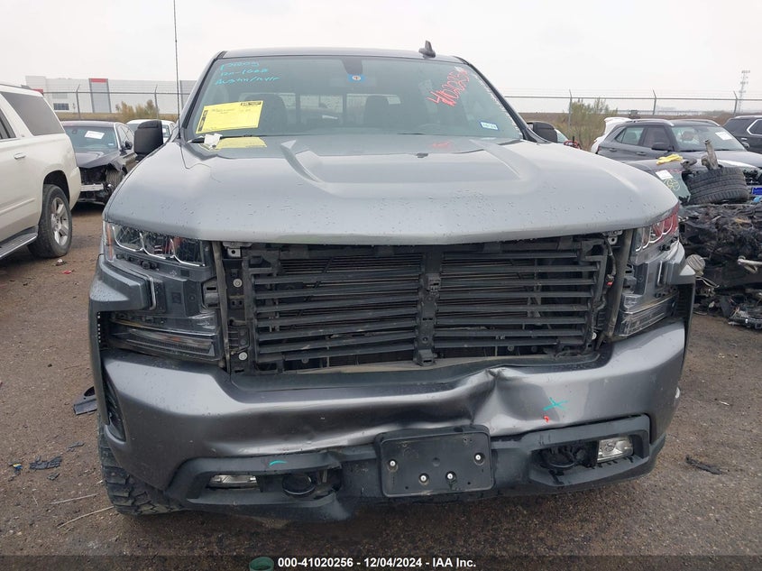 2021 CHEVROLET SILVERADO 1500 4WD  SHORT BED RST - 1GCUYEET6MZ134474