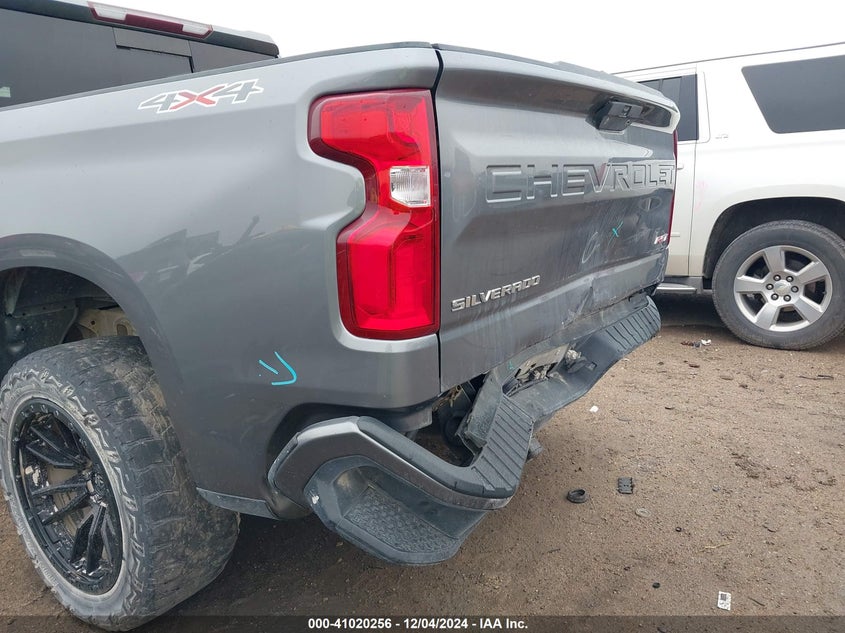 2021 CHEVROLET SILVERADO 1500 4WD  SHORT BED RST - 1GCUYEET6MZ134474