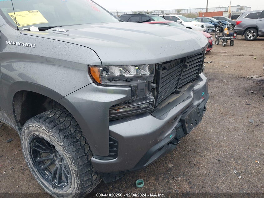 2021 CHEVROLET SILVERADO 1500 4WD  SHORT BED RST - 1GCUYEET6MZ134474
