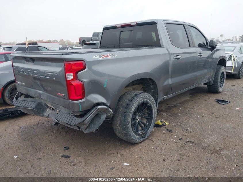 2021 CHEVROLET SILVERADO 1500 4WD  SHORT BED RST - 1GCUYEET6MZ134474