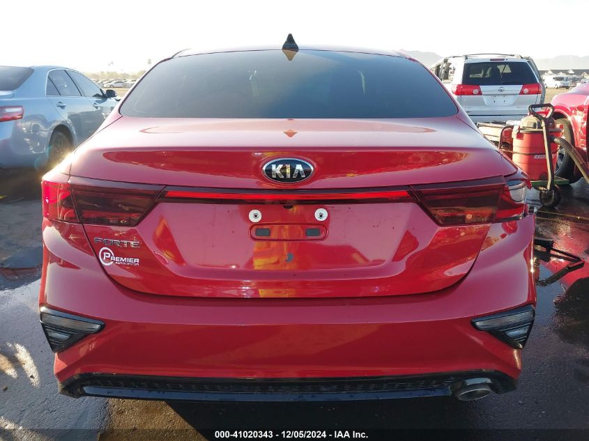 2021 Kia Forte Lxs VIN: 3KPF24AD9ME387707 Lot: 41020343