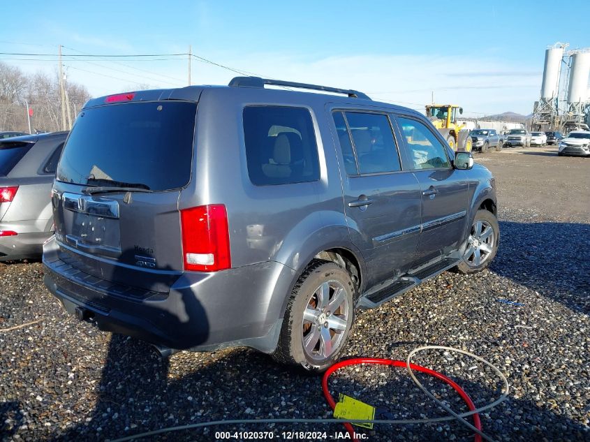 VIN 5FNYF4H93DB032878 2013 Honda Pilot, Touring no.4