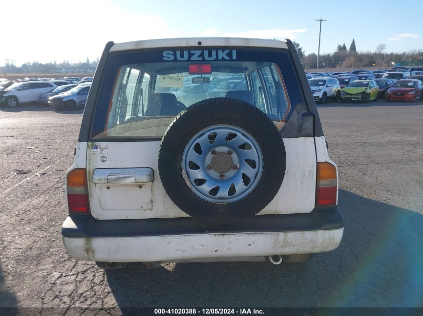 1998 Suzuki Sidekick Js/Js Sport VIN: 2S3TE02V1W6406328 Lot: 41020388