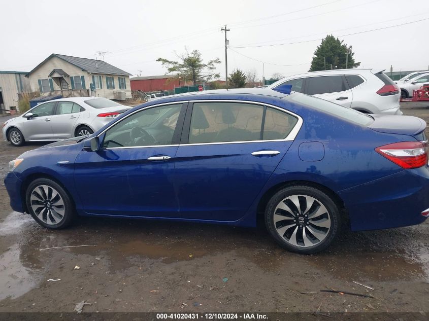 VIN JHMCR6F59HC011158 2017 Honda Accord, Hybrid Ex-L no.14