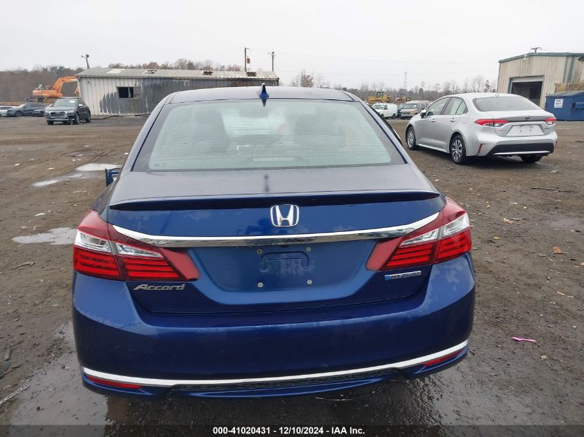 VIN JHMCR6F59HC011158 2017 Honda Accord, Hybrid Ex-L no.16