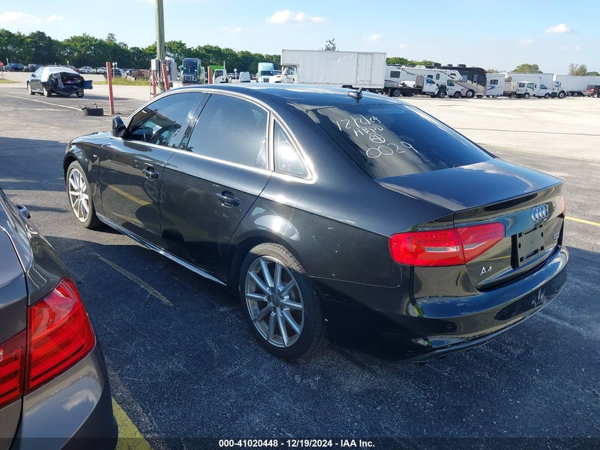 Vin: wauffafl8en030029, lot: 41510352, audi a4 2.0t premium 20143