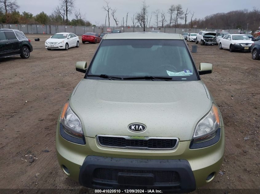 2010 Kia Soul + VIN: KNDJT2A29A7192552 Lot: 41020510