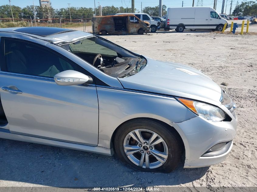 VIN 5NPEC4AB7EH905785 2014 Hyundai Sonata, Se 2.0T no.18