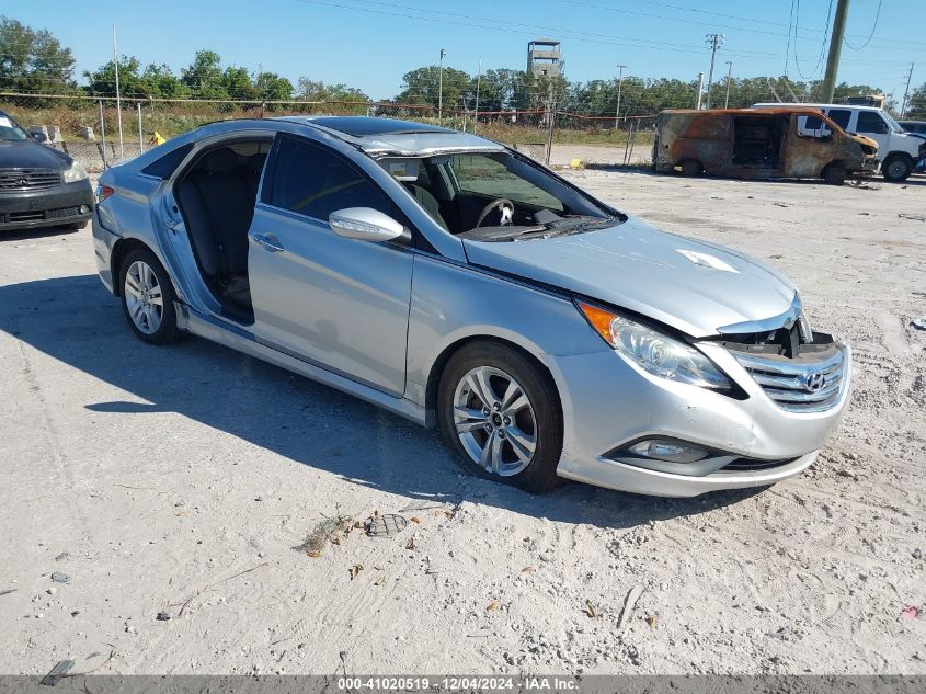 VIN 5NPEC4AB7EH905785 2014 Hyundai Sonata, Se 2.0T no.1