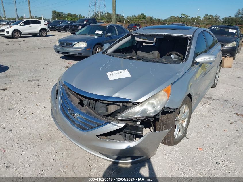 VIN 5NPEC4AB7EH905785 2014 Hyundai Sonata, Se 2.0T no.6