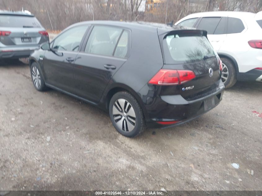 VIN WVWPP7AU5GW907760 2016 Volkswagen E-Golf, Sel P... no.3