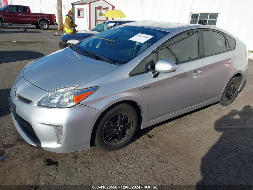 2014 TOYOTA PRIUS VIN: JTDKN3DUXE1816062