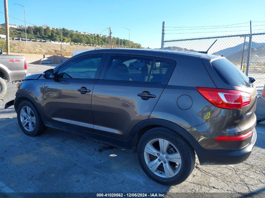 2012 Kia Sportage Lx VIN: KNDPB3A27C7252107 Lot: 41020562