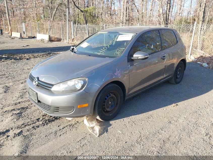 2011 VOLKSWAGEN GOLF VIN: WVWBB7AJXBW280738