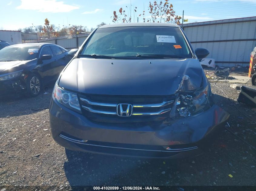 VIN 5FNRL5H22EB129383 2014 Honda Odyssey, LX no.12