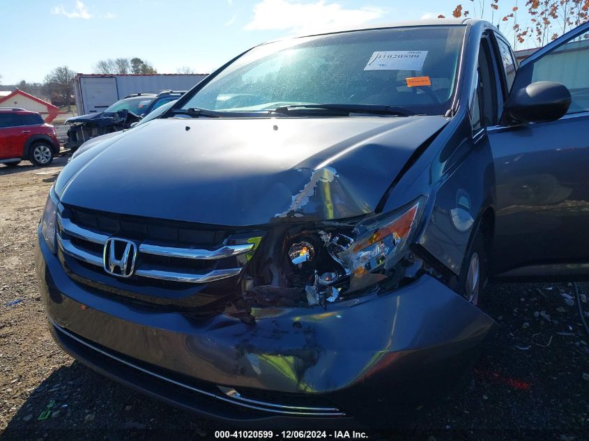 VIN 5FNRL5H22EB129383 2014 Honda Odyssey, LX no.6