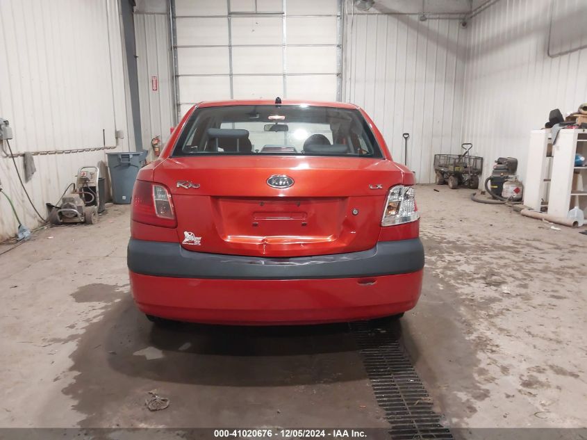 2008 Kia Rio Lx VIN: KNADE123786426936 Lot: 41020676