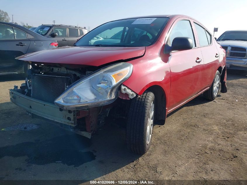 VIN 3N1CN7AP0FL814344 2015 Nissan Versa, 1.6 S+ no.2