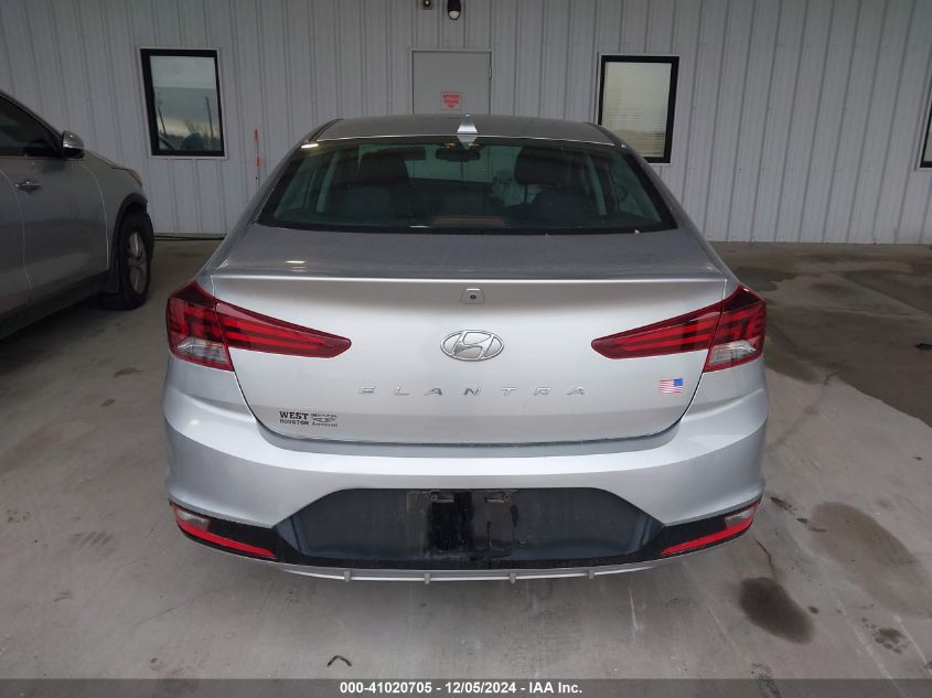 2020 Hyundai Elantra Value Edition VIN: 5NPD84LF4LH617359 Lot: 41020705